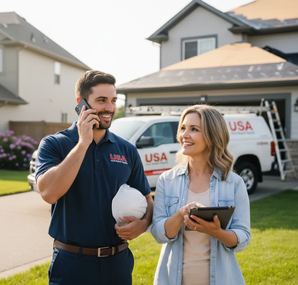 USA Roof Repair Experts customer support in Van Vleck